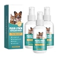 thumbnail image 4 of Natural Peppermint Lemon Extract Pet Flea Spray 50ml for Dogs Cats Helps Maintain Clean Coat Repels Insects Gentle Care, 4 of 8