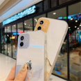 thumbnail image 4 of Compatible con funda para iPhone 12 Pro Max, mármol transparente acuarela P, 4 of 5