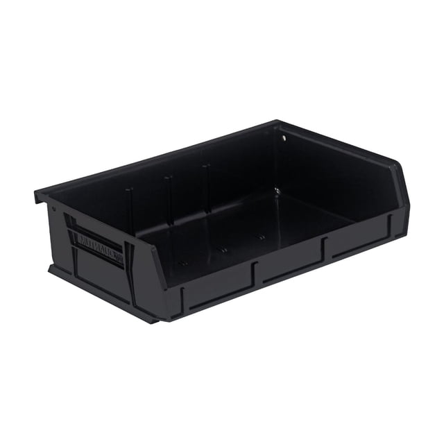 Organizador de piezas QUANTUM STORAGE SYSTEMS QUS236BR, paquete de 8, negro
