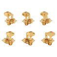 thumbnail image 1 of Guitar String Tuning Peg, 6Pcs Guitars Machine Head Key 1:18 Gear Ratio Firm Fixing Wide Use  For Instrument Gold,Silver, 1 of 8