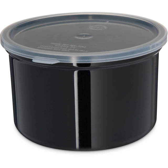 Contenedor de almacenamiento Crock Carlisle FoodService de plástico de 1,5 litros