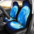 thumbnail image 1 of Juego de 2 fundas para asientos de coche ABPHQTO Glow Blue Moon Universal, 1 of 4