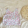 thumbnail image 2 of Uxgjfwu Girls Tank Tops Summer Tops for Girls Floral Tank Tops Sleeveless Tops for Toddler Girls Sizes 1T-6T,Beige, 2 of 7