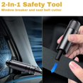 thumbnail image 2 of Herramienta de escape de emergencia para coche FRONTLINE, rompeventanas (paquete de 2), 2 of 9
