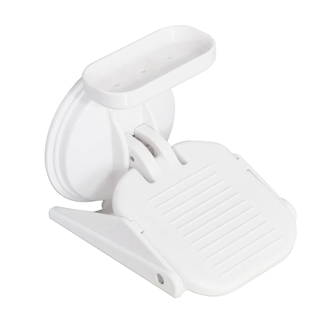 Upgraded Suction Foot Pedal Shower Mat Non- Bathroom Floor Stand with Durable Cup Design for Secure Placement