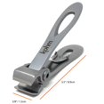 thumbnail image 3 of Cortauñas KOHM para uñas gruesas Heavy Duty Silver, 3 of 9
