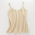 thumbnail image 2 of ZyeKqe Plus Size Tank Tops for Women Spaghetti Strap Sleeveless Shirts Casual V Neck Undershirts Base Layer Loungewear, 2 of 5