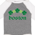 thumbnail image 4 of Inktastic Boston Irish Boys or Girls Long Sleeve Baby Bodysuit, 4 of 5
