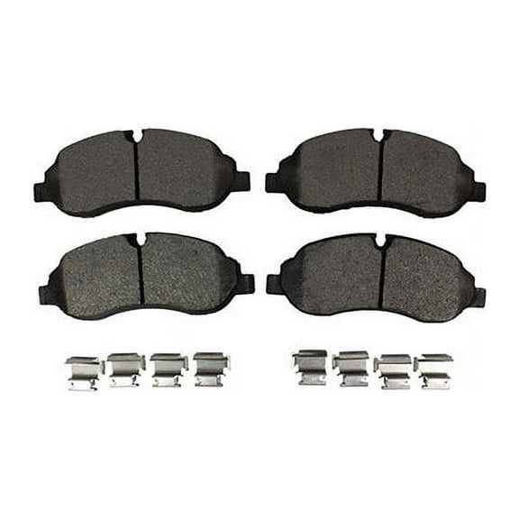 Front Brake Pad Set - Compatible with 2015 - 2022 Ford Transit-250 2016 2017 2018 2019 2020 2021