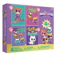 thumbnail image 7 of Ceaco Super Kitties 4-in-1 Multipack Interlocking Jigsaw Puzzles for Children Ages 6+, 7 of 7