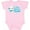AD-Pink, variant on Inktastic I'm Snow Cute with Snowman and Snowflakes Christmas Boys or Girls Baby Bodysuit