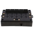 thumbnail image 4 of Car Blade Fuse Holder Relay Socket Black Box 18 Way Blade Fuse Holder Car Automotive Insurance For, 4 of 5