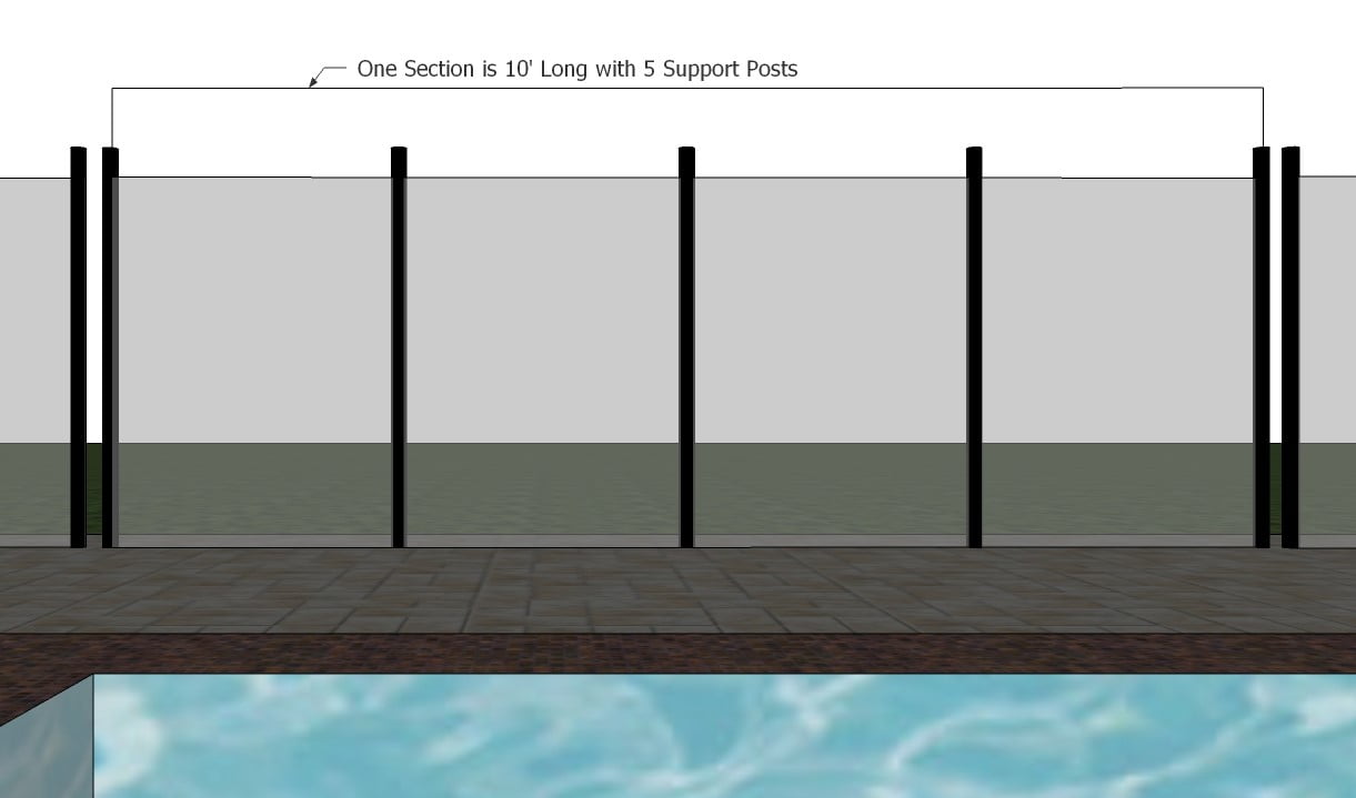 Buy Classic Guard Fence by Sentry Safety Pool Fence for In Ground Pools