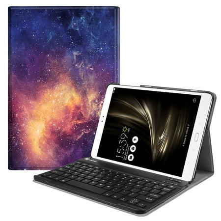 Fintie Keyboard Case for ASUS ZenPad 3S 10 Z500M - Ultra Lightweight Stand Cover w/ Bluetooth Keybord,