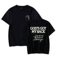 thumbnail image 2 of Brandon Lake God's Got My Back Merch Short Sleeve Tee Women Men Crewneck Fashion T-shirt Unisex Tops, 2 of 2