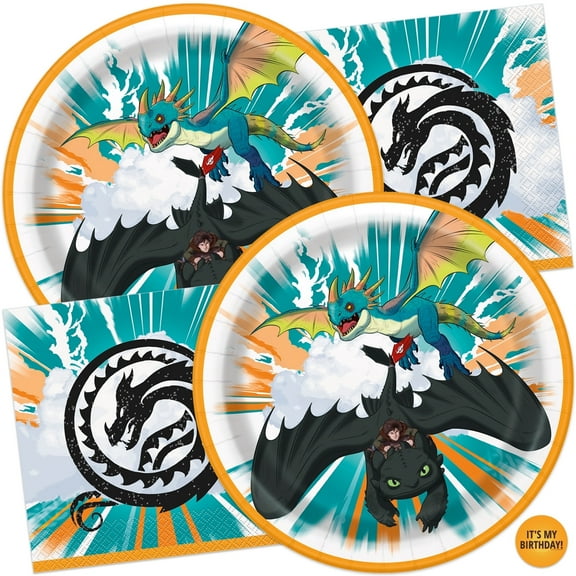 How to Train Your Dragon Plates and Napkins