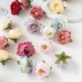 thumbnail image 5 of 10pcs Artificial Roses Buds Flowers Bulk, 1.6 Inch Small Silk Fake Roses Flower Heads for Decoration, DIY Crafts, Wedding Party Home Decor, 5 of 9