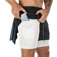 thumbnail image 1 of Short Deportivo Hombre Con Bolsillos Gimnasio,enviar Toalla, 1 of 1