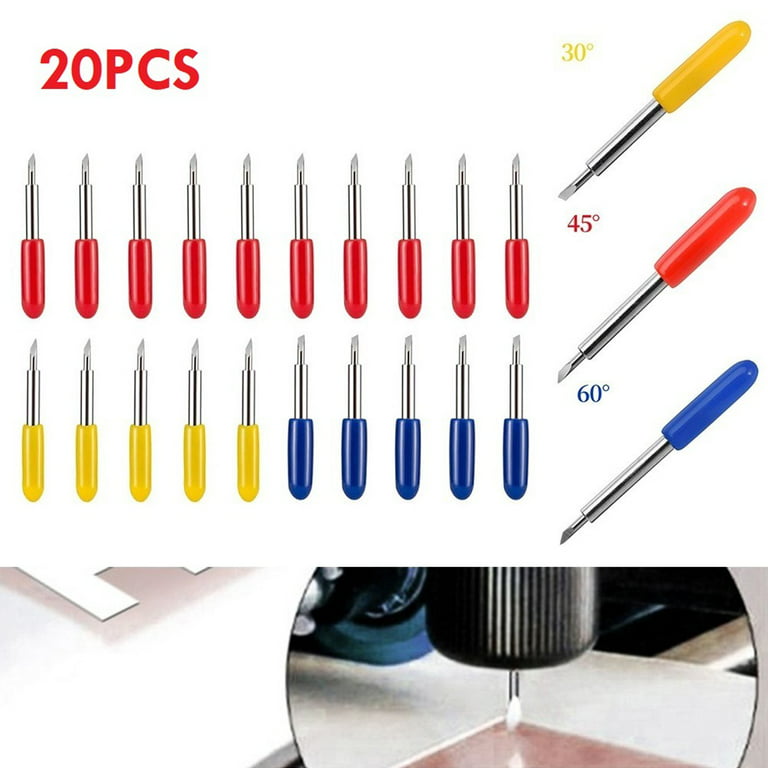 30/45/60 Degrees Replacement Blades For Roland Cricut Plotter Blade Knife  Cutter Blades For Power Tools Cutting Plotter
