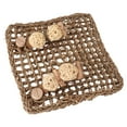 2024 Pet Seagrass Mat Natural Woven Teeth Grinding Rabbits Bite