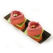 Flexible Silicone Bakeware: Passion 0.54 Oz, 1.45" x 1.42" x 0.9" High, 24 Cavities by Silikomart