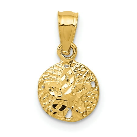 14kt Yellow Gold Sand Dollar Sea Star Starfish Pendant Charm Necklace Shore Shell Fine Jewelry Ideal Gifts For Women Gift Set From Heart