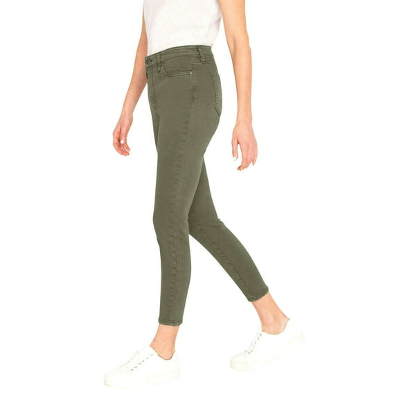 Buffalo David Bitton Ladies' High-Rise Skinny Jean, Parsley Green 6/28