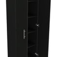 thumbnail image 6 of CoSoTower Pantry Cabinet Clinton, Kitchen, Black, 6 of 7