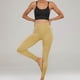 thumbnail image 1 of MKLEKYY Leggings deportivos para mujer, pantalones ajustados de cintura alta para fitness, nuevos pantalones deportivos para correr, pantalones de yoga sin costuras color melocotón, 1 of 4