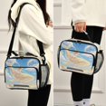 thumbnail image 5 of Insulated Lunch Bag 6L Leak-Proof Lunch Box with Shoulder Strap Multiple Pockets Lunch Tote Giant Golden Whale, 5 of 9