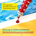 thumbnail image 4 of Set de pintura gouache MEEDEN de 48 colores, tubos de 12 ml, 4 of 6
