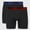Black, variant on Hanes Moves Premium Men's Anti-Chafe X-Temp Boxer Briefs, Black, 2-Pack, Size: S-XL