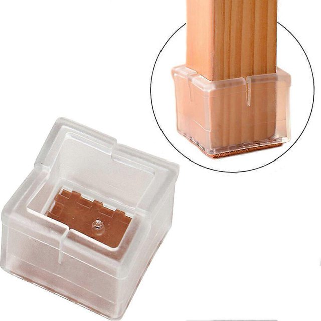 KAIYANG 16 protectores de suelo, tapas para patas de sillas, para proteger el suelo del escritorio