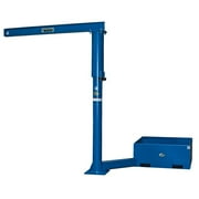 Vestil Manufacturing JIB-CBX-50-10-10 10 ft. Portable Offset Jib Crane with Empty Base - 500 lbs