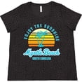 thumbnail image 3 of Inktastic Summer Enjoy the Sunshine Myrtle Beach South Carolina Blue Women's Plus Size T-Shirt, 3 of 5