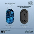 thumbnail image 6 of Logitech M340 Wireless Mouse with Limited Edition Prints, USB Receiver and Silent Clicks, Blue Galaxy, 6 of 8