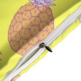 thumbnail image 4 of HAHDAXIA Pineapple Fruit Pattern Bedding Solid Comforter Set for All Seasons,3 Pieces(1 Comforter+2 Pillowcases),Soft Microfiber Bedding Set Full(79"x90"), 4 of 7