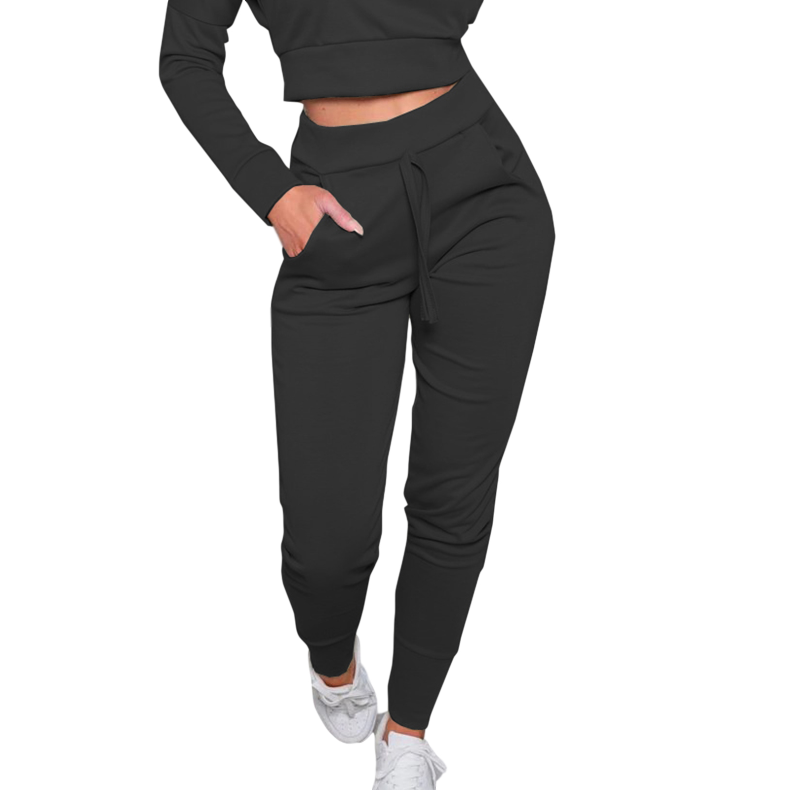 Women's Casual Solid Color Sweatpants 