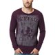 thumbnail image 1 of Suéter con Estampado Buffalo David Bitton Wicrane para hombre morado pequeño, 1 of 1