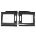 thumbnail image 2 of Couvercle de Sortie d'Air, 2pcs Fibre de Carbone Texture Air Évent Garniture Côté Évent Garniture Construction Robuste, 2 of 11