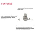 thumbnail image 3 of wqlpp-SAE 3/8-16 Écrous Hexagonaux, 30 Pcs, Acier Inoxydable 304, Finition Unie, 3 of 4