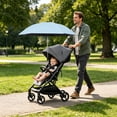thumbnail image 7 of Stroller Sun Umbrella, UPF50+ Clip on Baby Parasol with 360° Adjustable Clamp, Universal Shade for Wagons, Camping Carts, Tricycles, and Pushchairs, 7 of 7