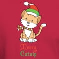 thumbnail image 3 of CafePress - Catnip Christmas Dark T Shirt - Men's Classic Graphic Cotton T-Shirt, 3 of 4