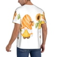 thumbnail image 2 of Picia Sunflower Gnomes 5 Pattern Mens Polo Shirts Quick Dry Short Sleeve Golf T Shirt Performance Moisture Wicking Casual Workout Baseball T-shirt-X-Large, 2 of 7
