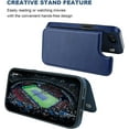 thumbnail image 4 of REQO Compatible with iPhone 16e Wallet Case with Card Holder, PU Leather Kickstand Card Slots Case, Double Magnetic Clasp and Durable Shockproof Cover 6.1 Inch, 4 of 6