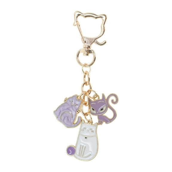 Unique Bargains 1 Pc Stylish Handbag Charm Bag Accessories 3.54″ Purple