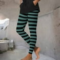 thumbnail image 4 of Women's Halloween Leggings Stretchy Stripe Printed Legging Tights High Wasit Soft Holidays Pants 2025 Trendy, 4 of 8