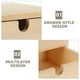 thumbnail image 2 of Caja de madera con cajones, organizador de escritorio de madera, organizador de joyas, caja organizadora de almacenamiento de mesa, 2 of 8