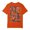 Orange, variant on Womens Tired Dads Club Graphic T Shirt Crewneck Short Sleeve Funny Dad Life Road Map Back Print Casual Tee Tops