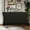Black, variant on Smooth Curved Legs / Protect Floors / Functional 4 - Door Credenza